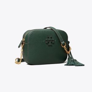 Authentic Tory Burch McGraw Camera Bag